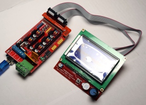 LCD RAMPS LCD connected